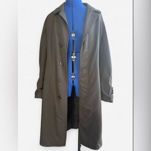 Vintage Alligator Gold Label Long Trench / Overcoat – Classic Minimalist